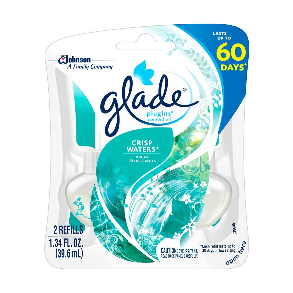 Glade PlugIns 0.67 oz. Crisp Waters Scented Oil Refill (2