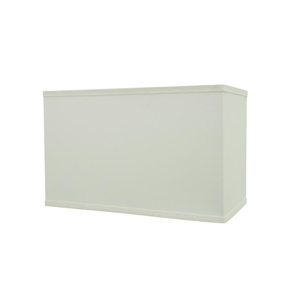Rectangular Lamp Shades Lamps The Home Depot 16 In X 10 White Hardback Rectangular Lamp Shade