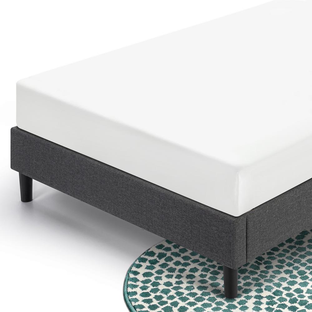 Zinus Essential Upholstered Platform Bed Frame Queen – Hanaposy