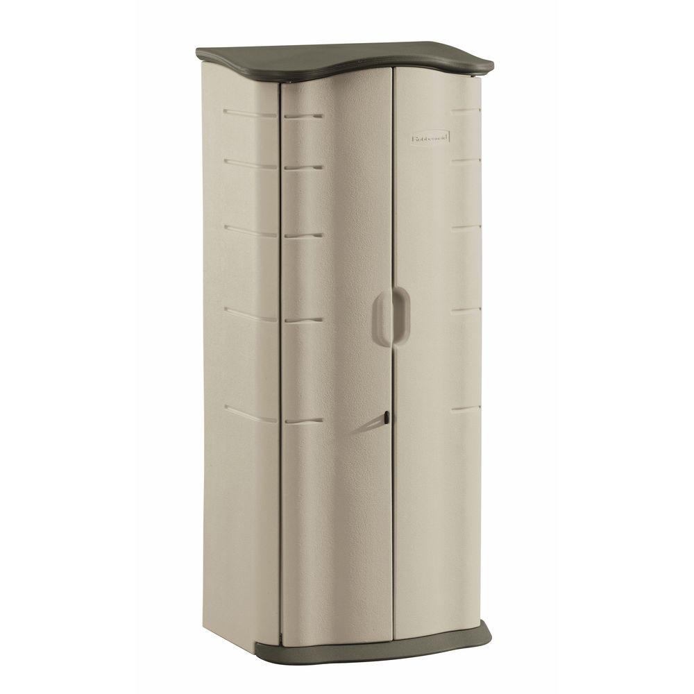 Rubbermaid 2 ft. 1 in. x 2 ft. 7 in. Vertical Resin ...