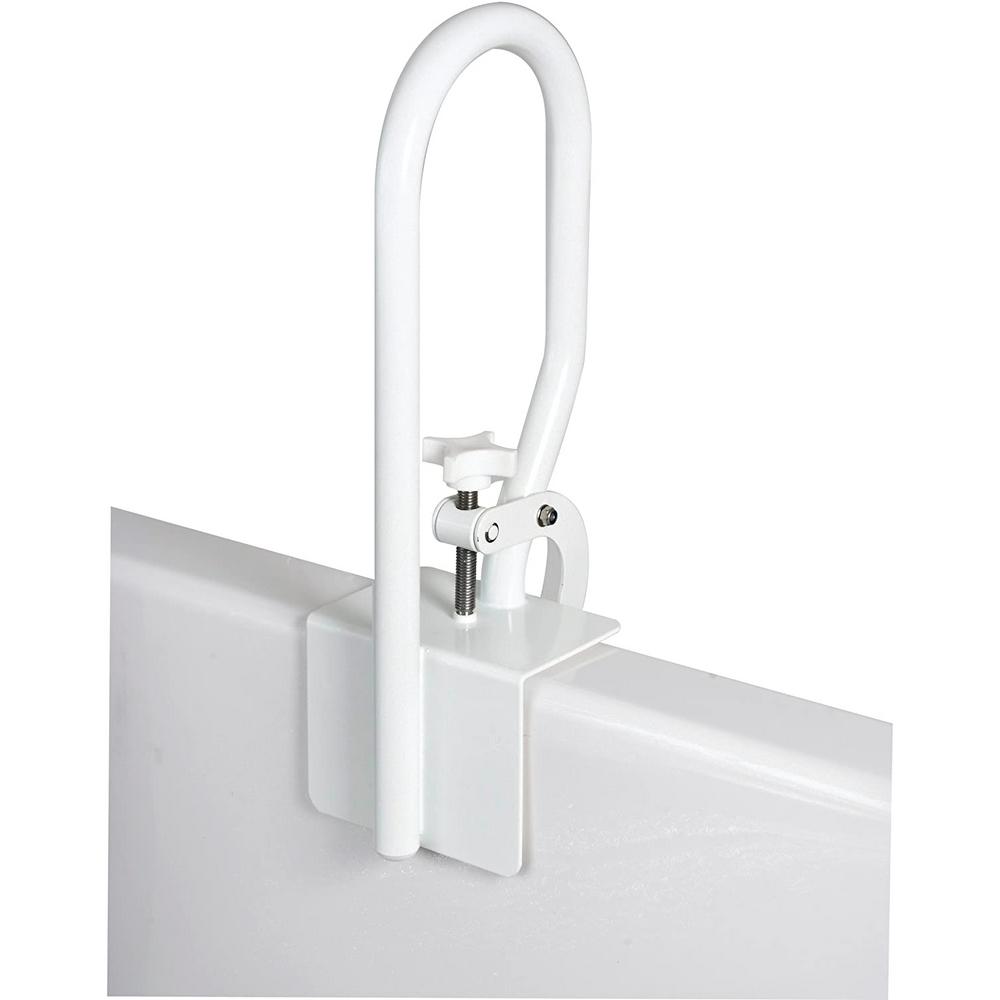 Glacier Bay 14 in. Bathtub Rail Safety Grab Bar in White