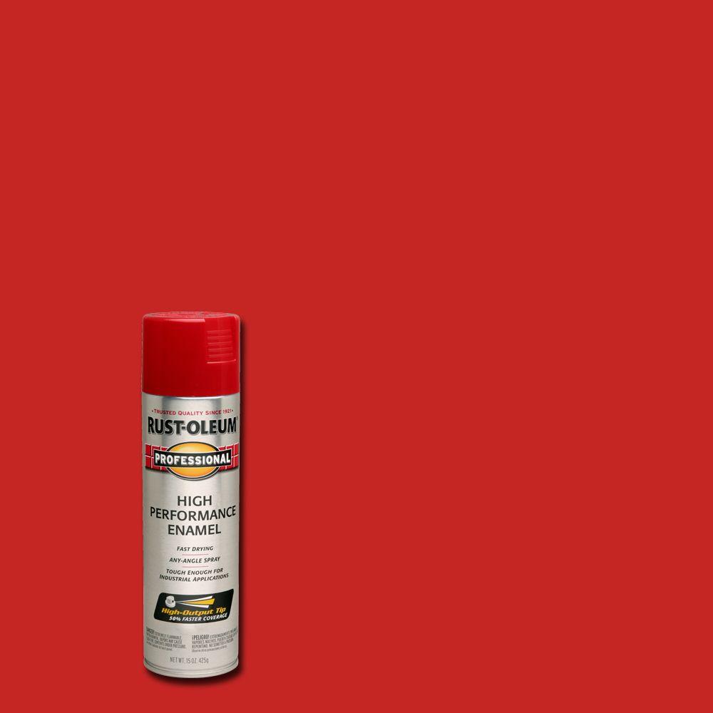 Rust-Oleum Stops Rust 12 Oz. Protective Enamel Gloss Sunrise Red Spray ...