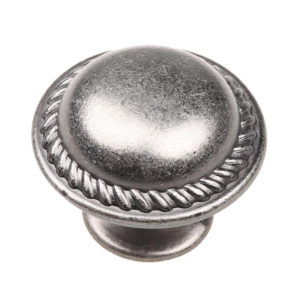 10 White Cabinet Knobs Cabinet Hardware The Home Depot
