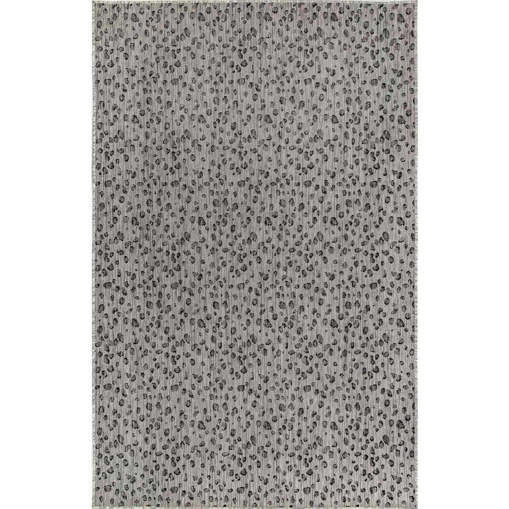 Liora Manne Carmel Leopard Grey 4 Ft 10 In X 7 Ft 6 In Indoor