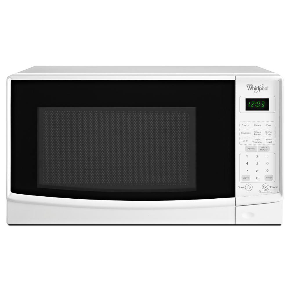 Whirlpool 0.7 cu. ft. Countertop Microwave in WhiteWMC10007AW The