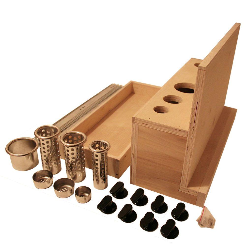 Pojjo 9 In Opening Pullout Hair Liance Storage System Pojjo 9 In Opening Pullout Hair Liance Storage System Unfinished