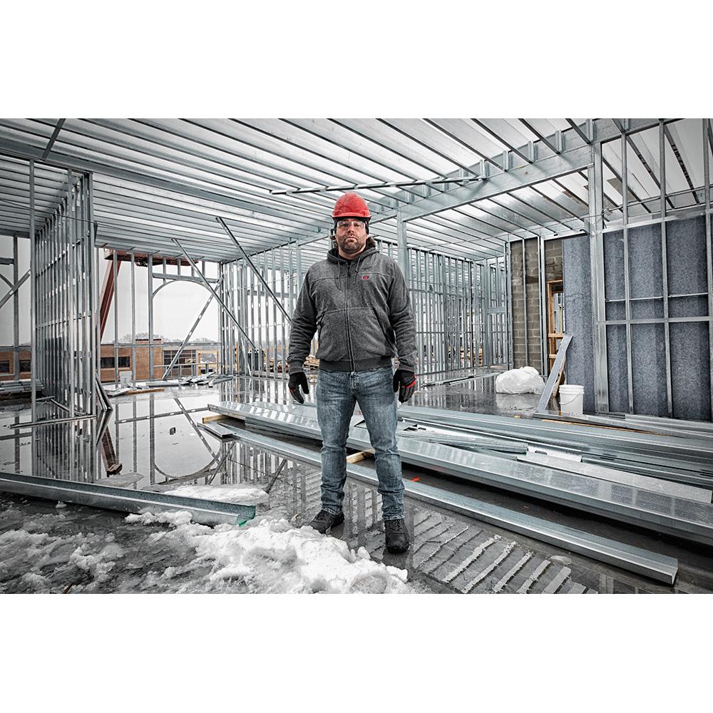 milwaukee heated sweatshirt home depot