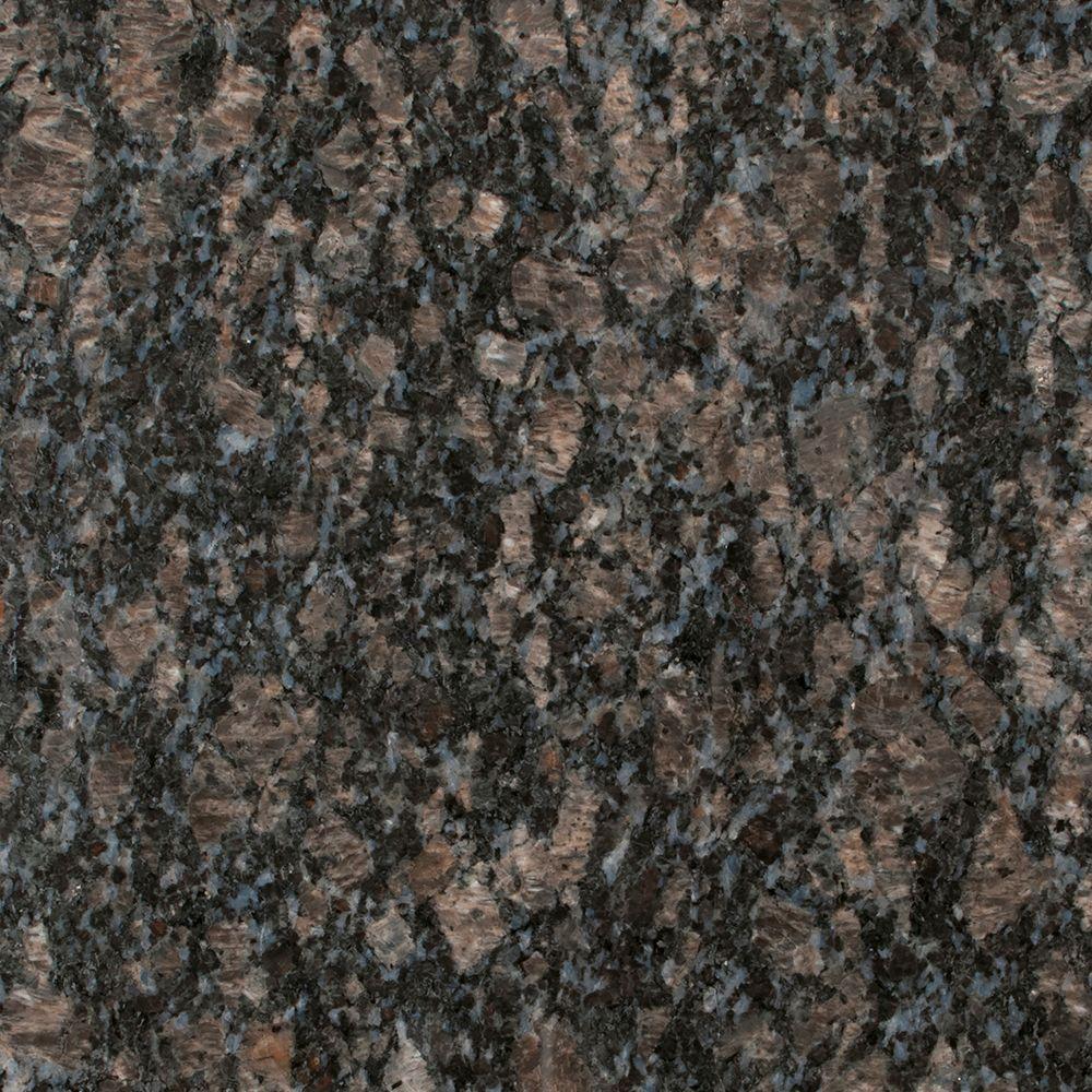 Stonemark 3 In X 3 In Granite Countertop Sample In Sapphire Blue