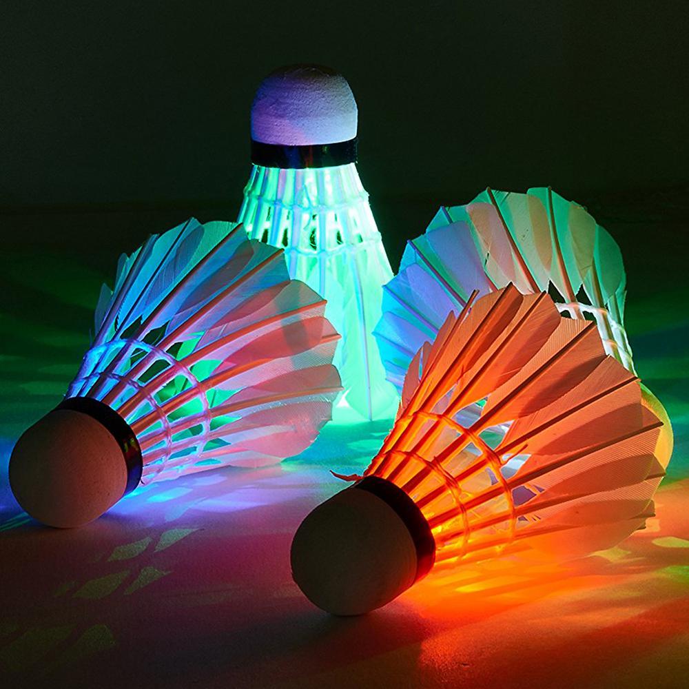 lighted badminton shuttlecock