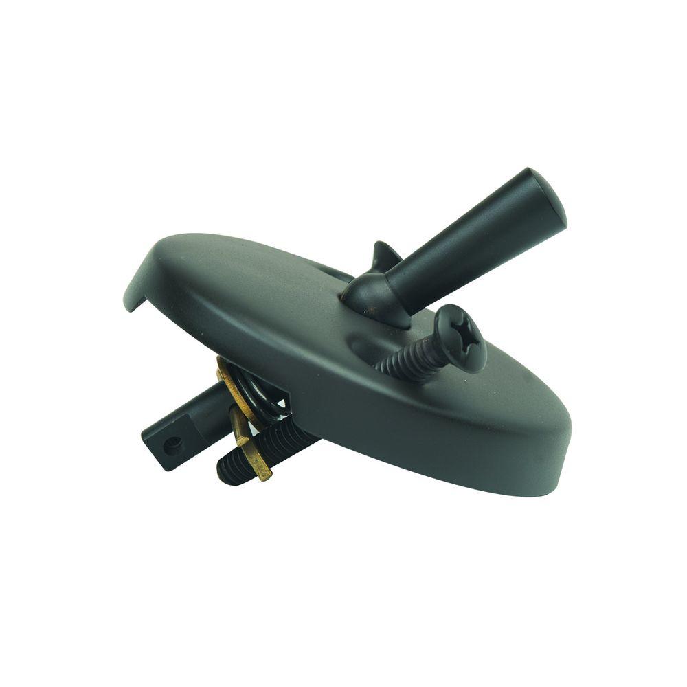 BrassCraft Overflow Face Plate with Trip Lever, Two Hole with Screws in