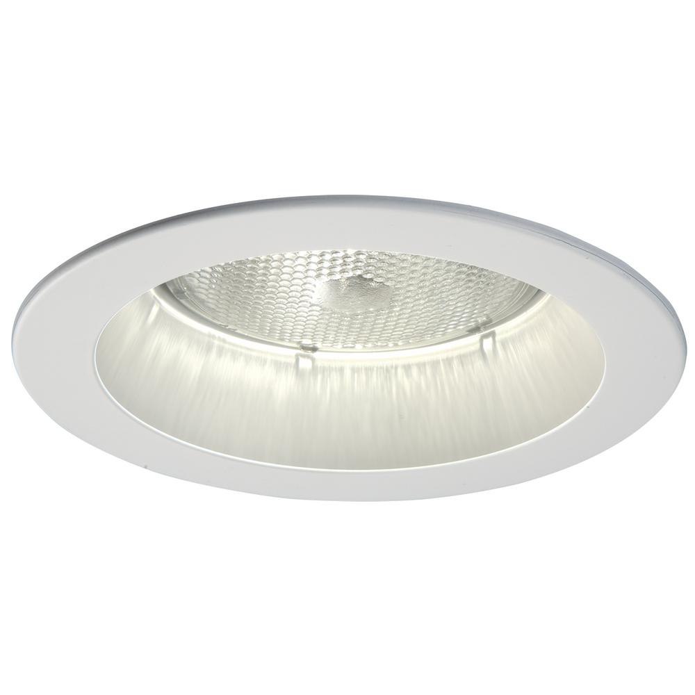 Halo 5000 Series 5 in. White Recessed Ceiling Light Trim ...