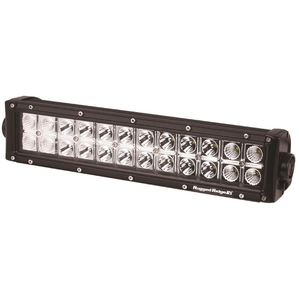 Rugged Ridge 13 5 In Led Light Bar 15209 11 The Home Depot Rugged Ridge 13 5 In Led Light Bar