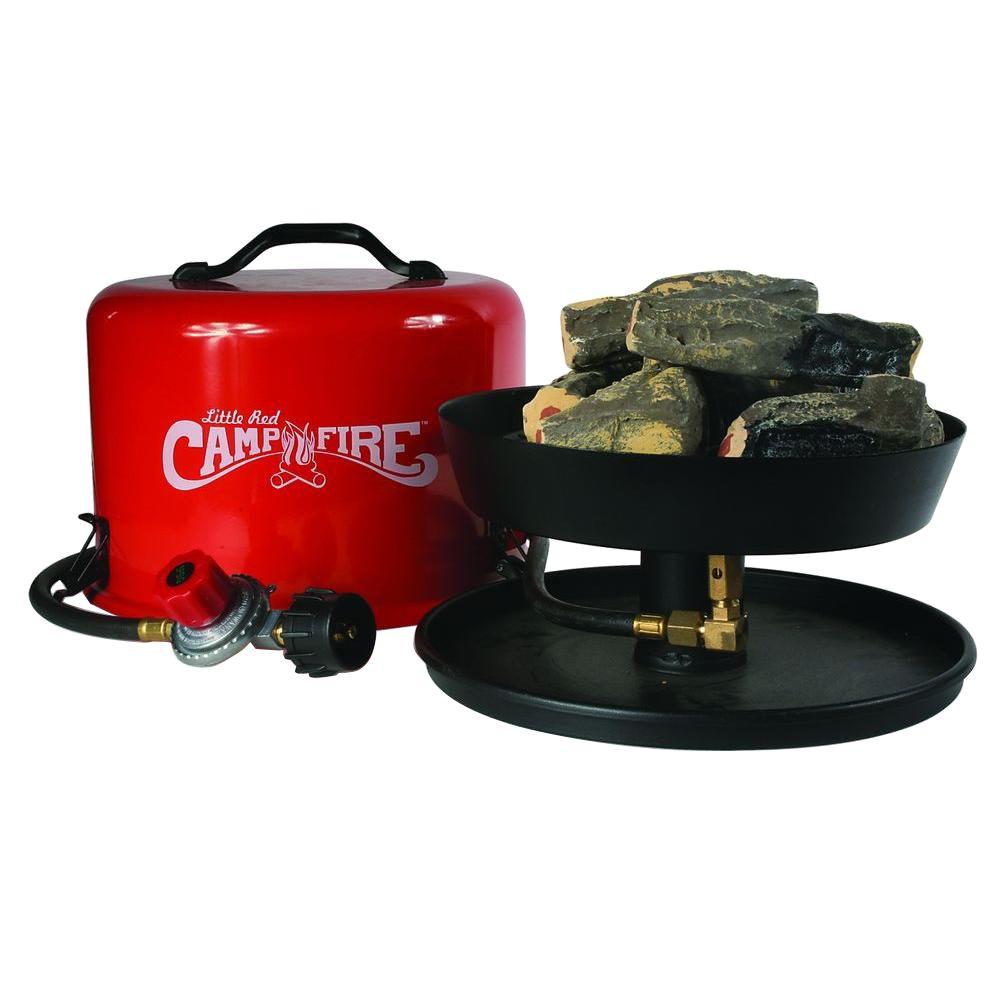 Camco Olympian Camp Fire-58031 - The Home Depot No need to gather firewood - you can have a campfire wherever you go. Camco