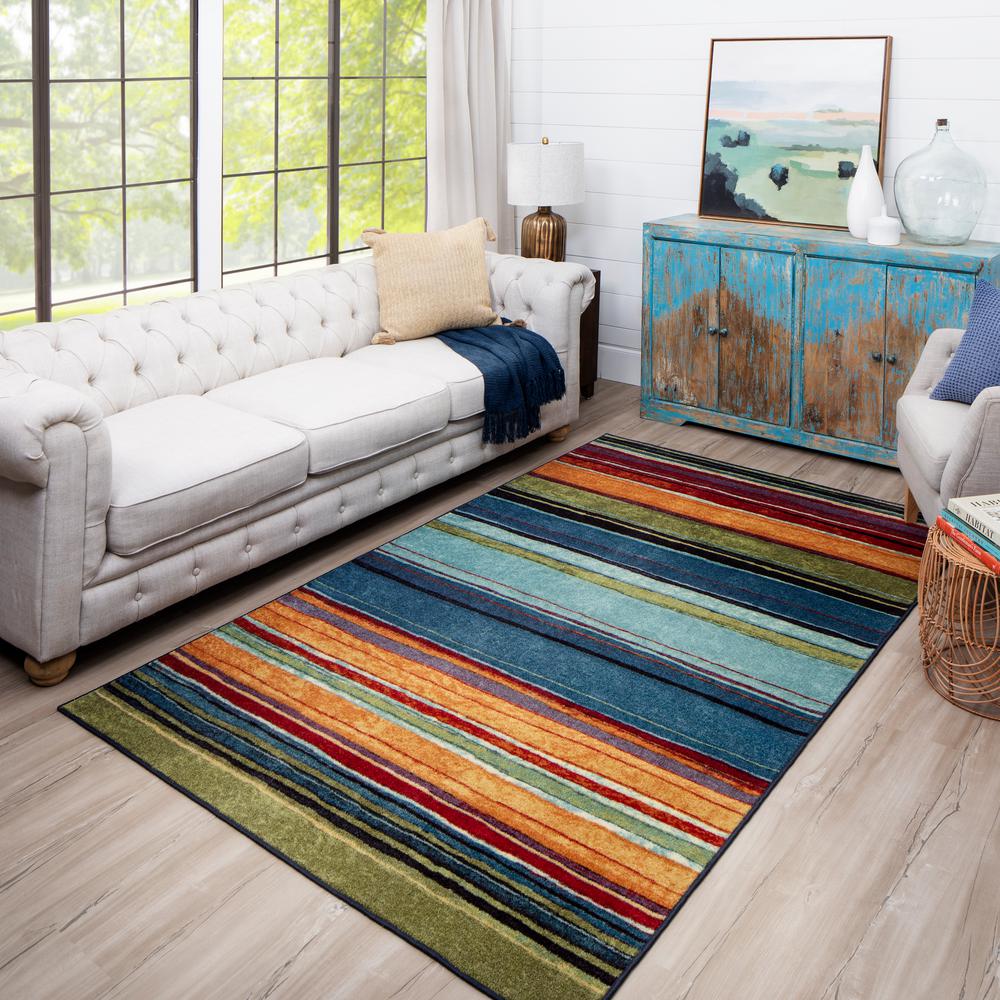 Mohawk Home Rainbow Multi 8 Ft X 10 Ft 3 Piece Indoor Rug Set 335465 The Home Depot