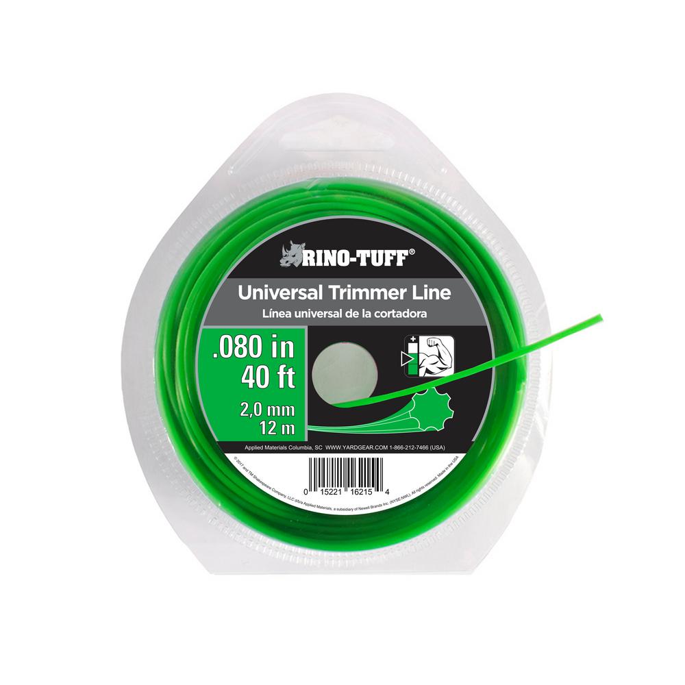 RinoTuff Gear 0.080 in. x 40 ft. Universal Trimmer Line16215B The