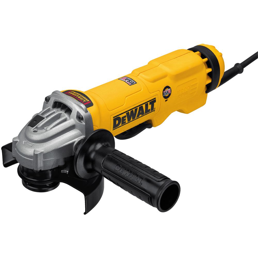 DEWALT - DWE43114N - 4-1/2 In.(115mm)- 5 In. (125mm) High Performance Paddle Switch Grinder with No Lock On