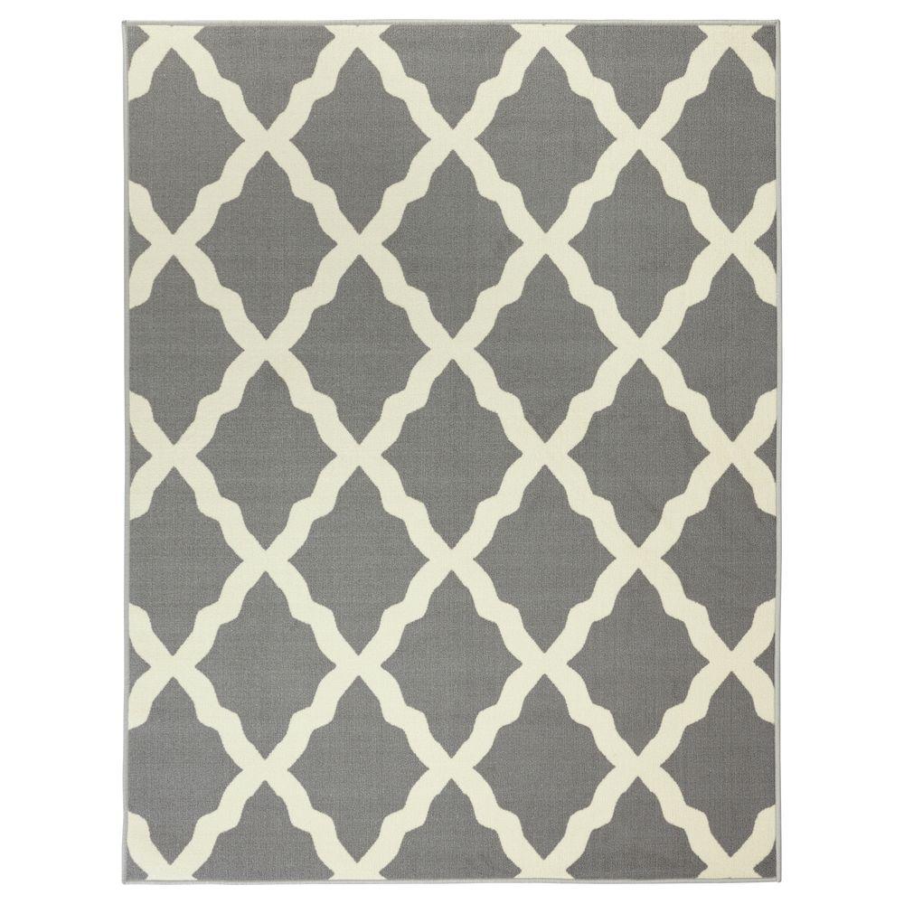 Gray 3 X 5 Area Rugs Rugs The Home Depot