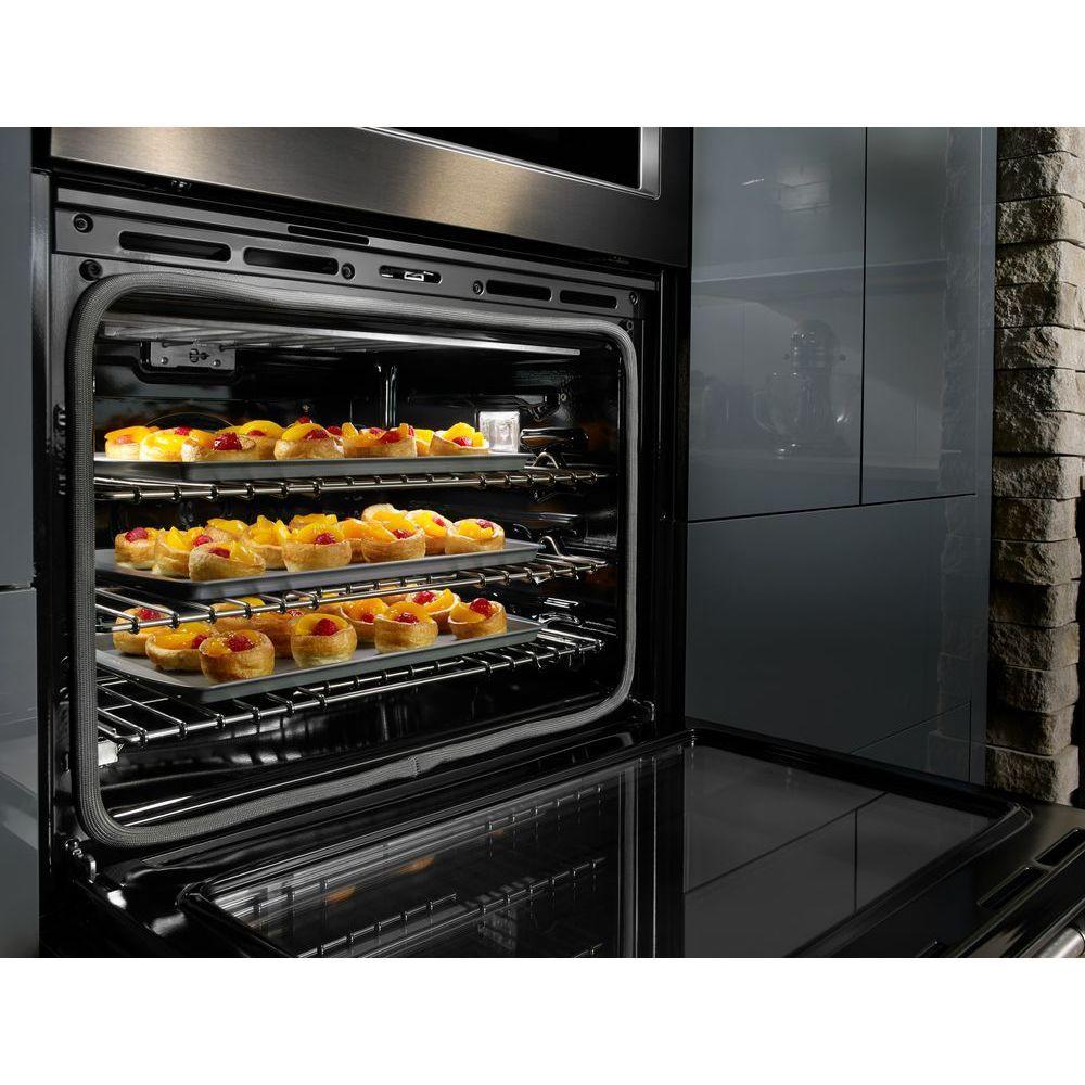 Kitchenaid 30 In Electric Even Heat True Convection Wall Oven With 5 Kitchenaid