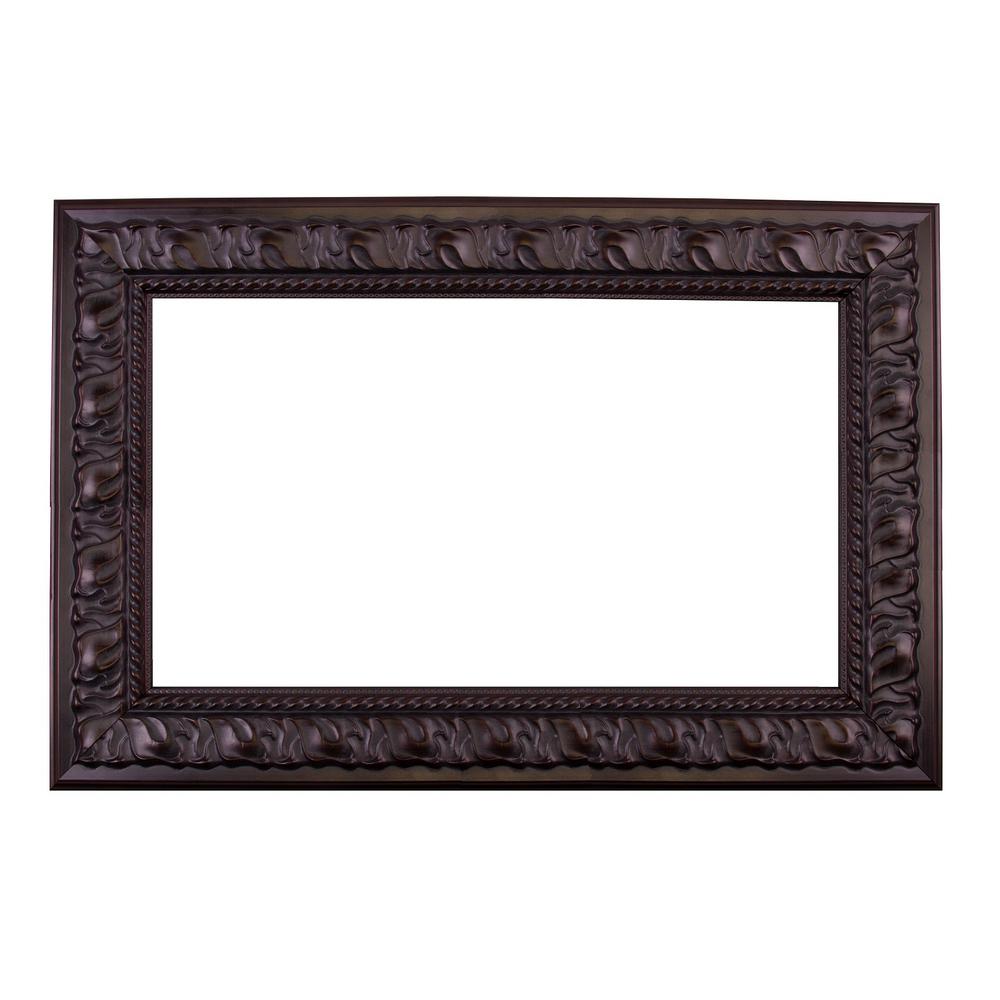 MirrorChic Tuscan 60 in. x 36 in. Mirror Frame Kit in Oil Rubbed Bronze