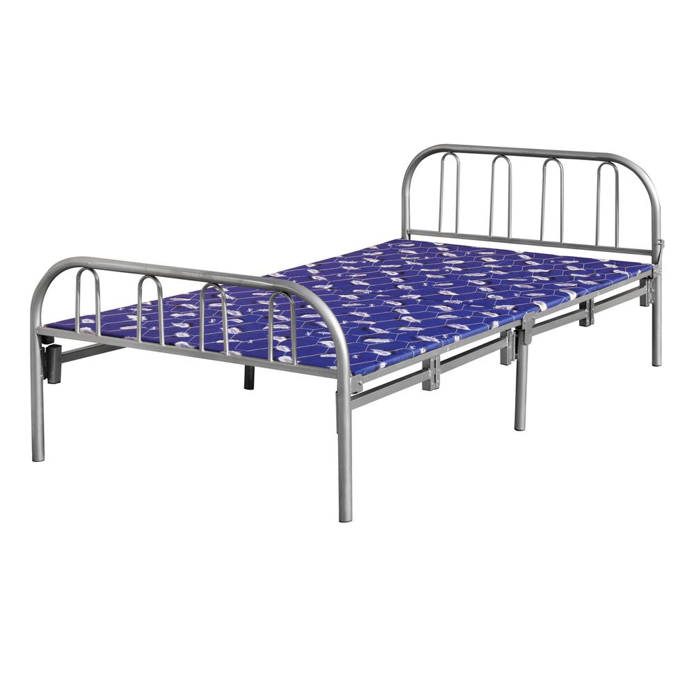 Home Source Industries Home Source Wendy Silver Twin size Folding Bed