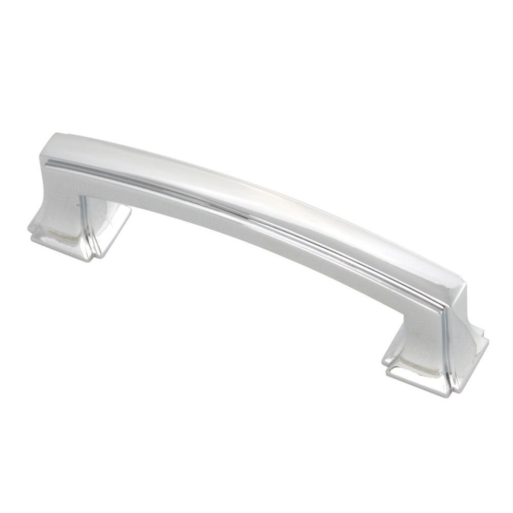 Hickory Hardware Bridges 3 in. Chrome Cabinet Pull-P3231 ...