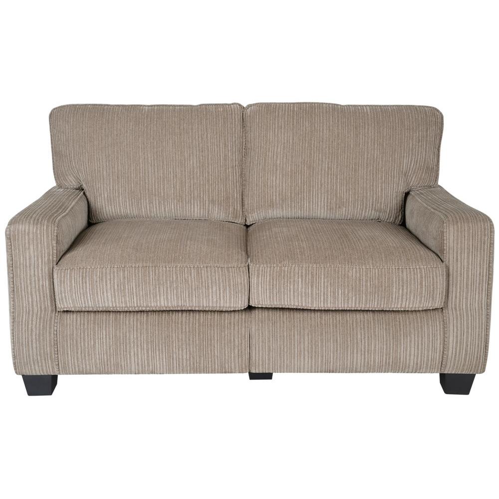Serta Rta Santa Cruz Platinum Espresso Polyester Loveseat Cr43529pb Serta Rta Santa Cruz Platinum Espresso Polyester Loveseat