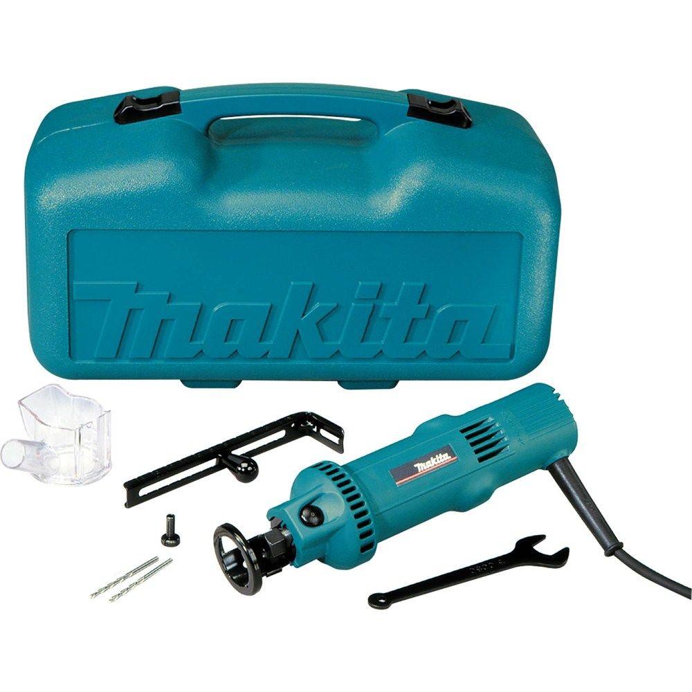 Makita 5 Amp Drywall Cut Out Tool Kit With Circular Guide Vacuum Makita 5 Amp Drywall Cut Out Tool Kit