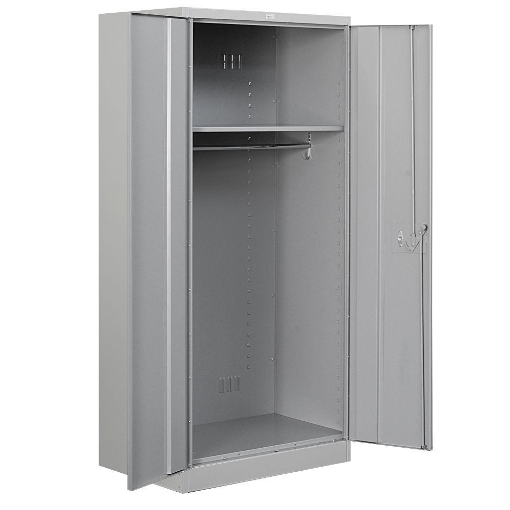 Salsbury Industries 8000 Series 36 in. W x 78 in. H x 24 in. D Wardrobe ...