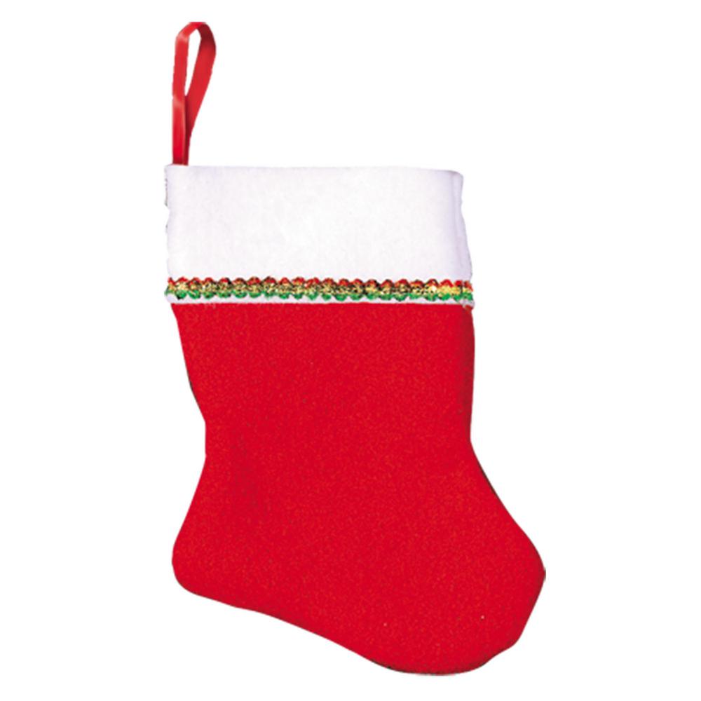 Amscan 4 25 In X 3 In Felt Christmas Stockings 6 Count 4 Pack