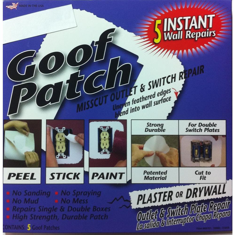 BOEN 6 in. x 6 in. Wall Repair PatchWR66 The Home Depot