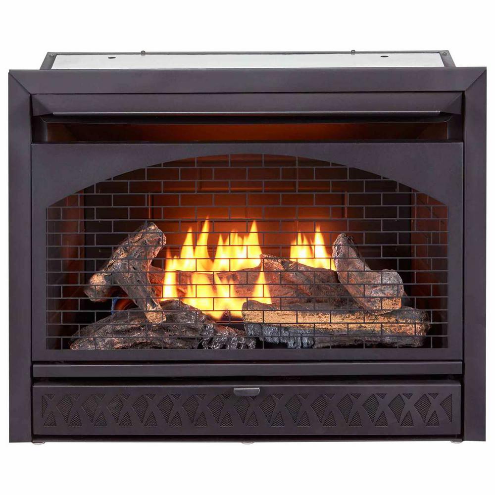 Direct Vent Natural Gas Heater With Blower - Vented Gas Heaters - Wall Mounted