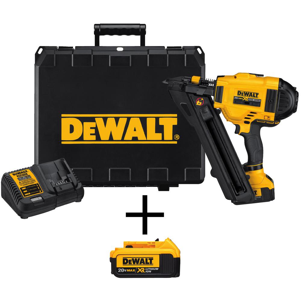 DEWALT 20Volt MAX XR LithiumIon 30 Degree Cordless Metal Connecting