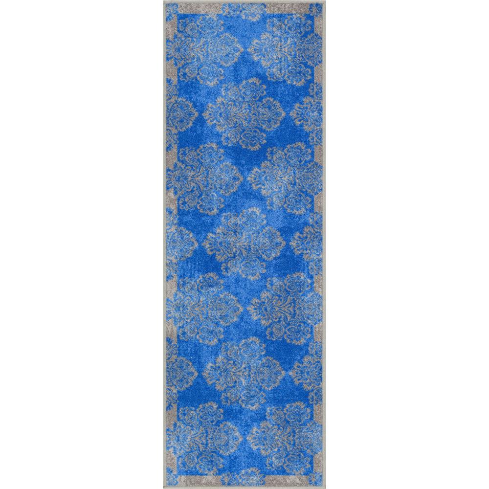Well Woven Kings Court Greek Key Blue 3 Ft X 12 Modern Well Woven Kings Court Greek Key Blue 3 Ft X 12 Modern Distressed