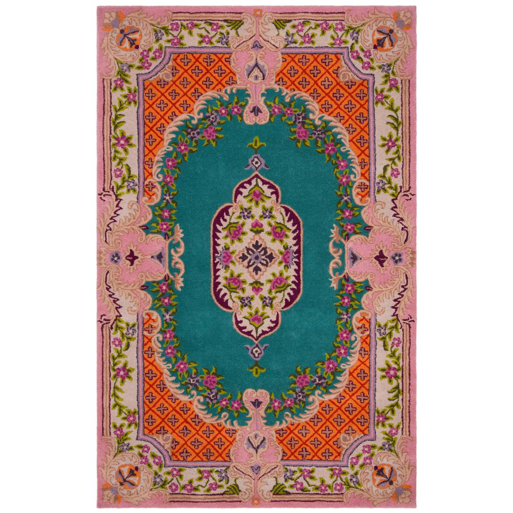 Safavieh Bellagio Blue Pink 8 Ft X 10 Area Rug