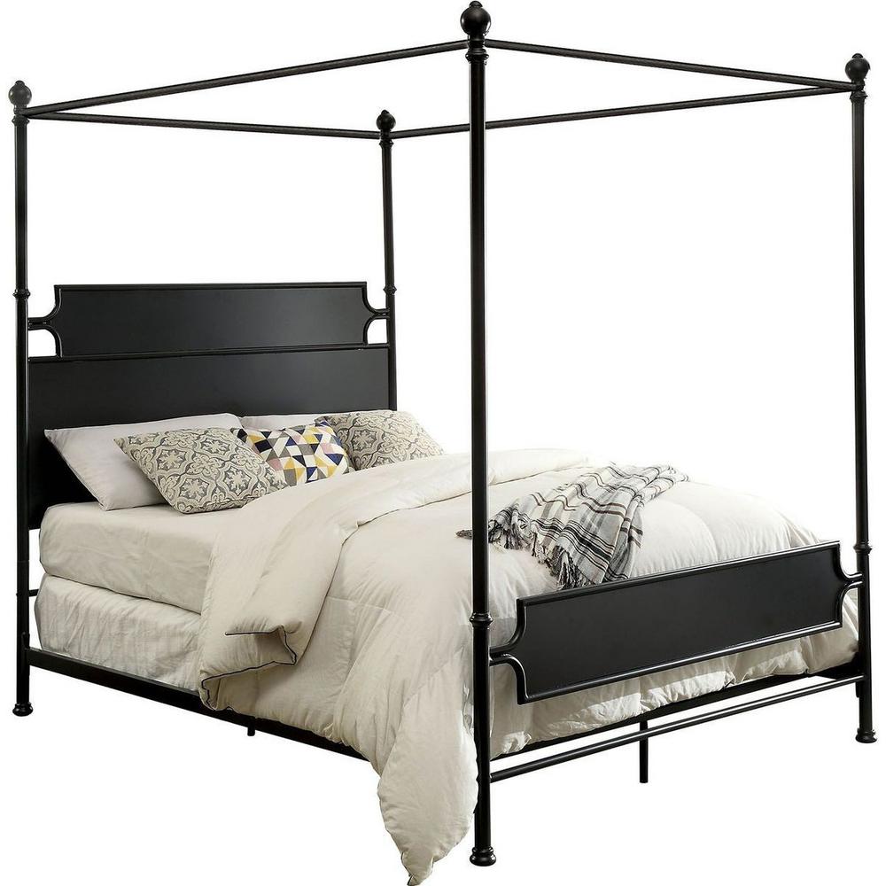 Williams Home Furnishing Beatrix Dark Bronze Queen Bed-CM7424BR-Q - The ...