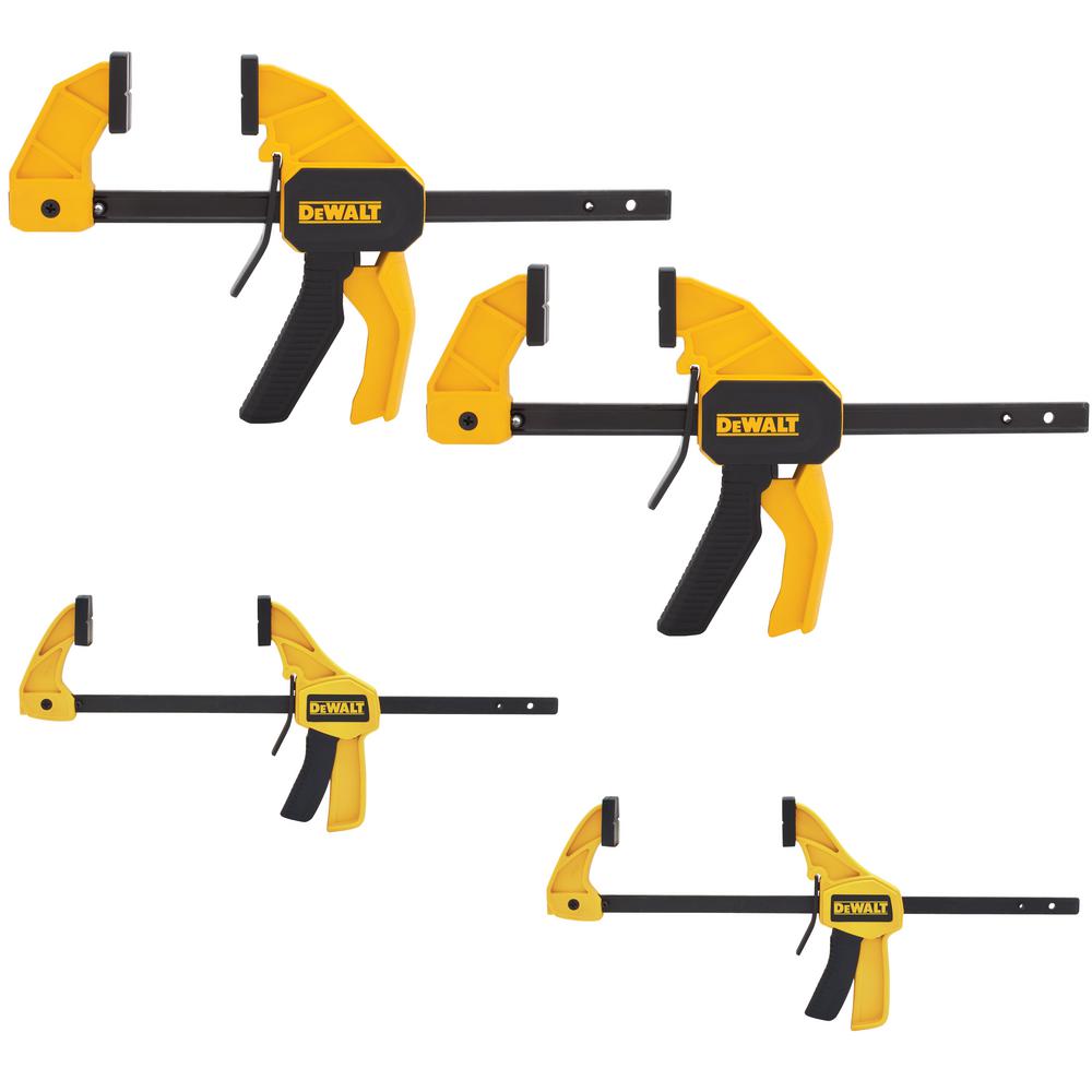 DEWALT Trigger Clamp Set (4Piece)DWHT98069D The Home Depot