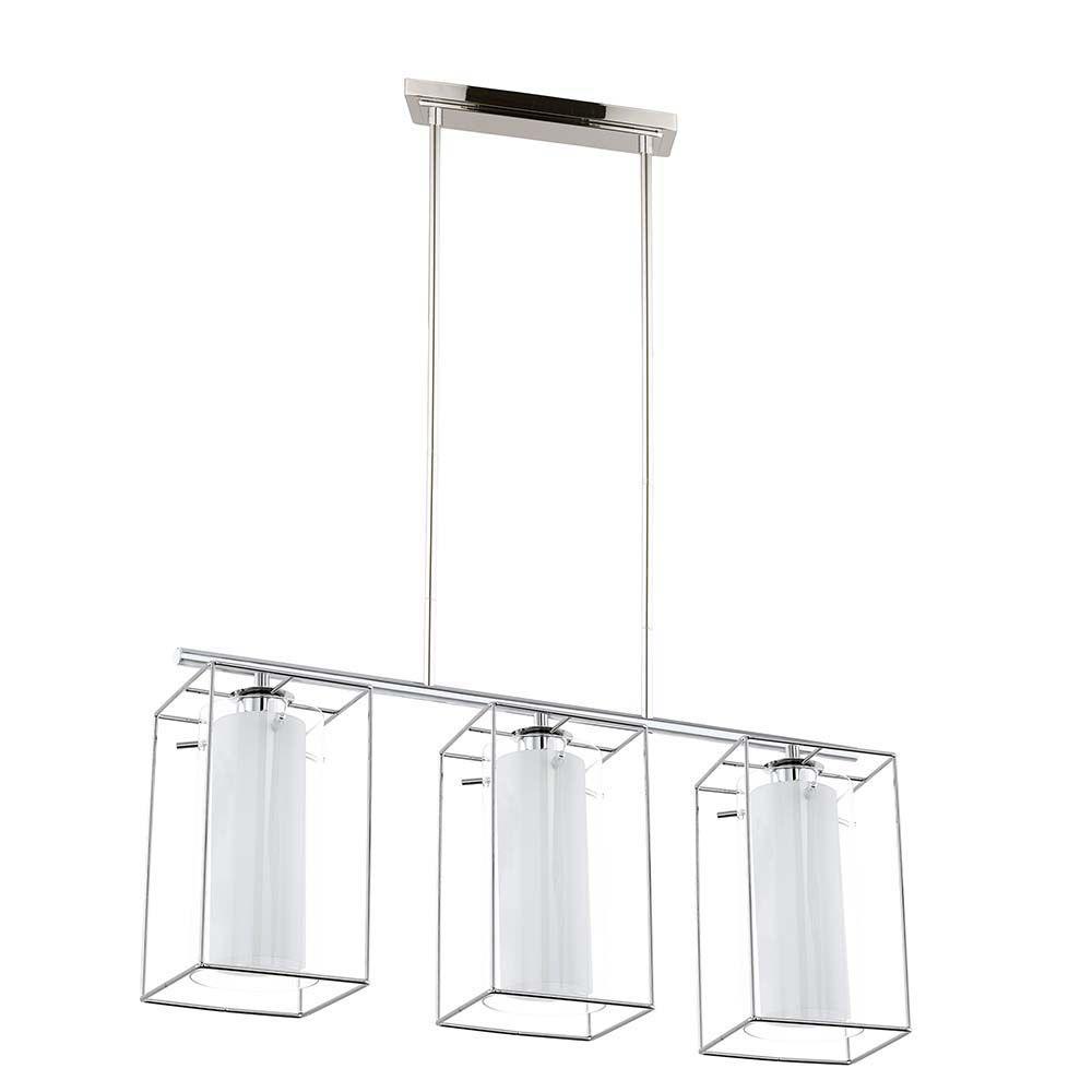 Eglo Loncino 1 3 Light Chrome Pendant 94378a The Home Depot Eglo Loncino 1 3 Light Chrome Pendant
