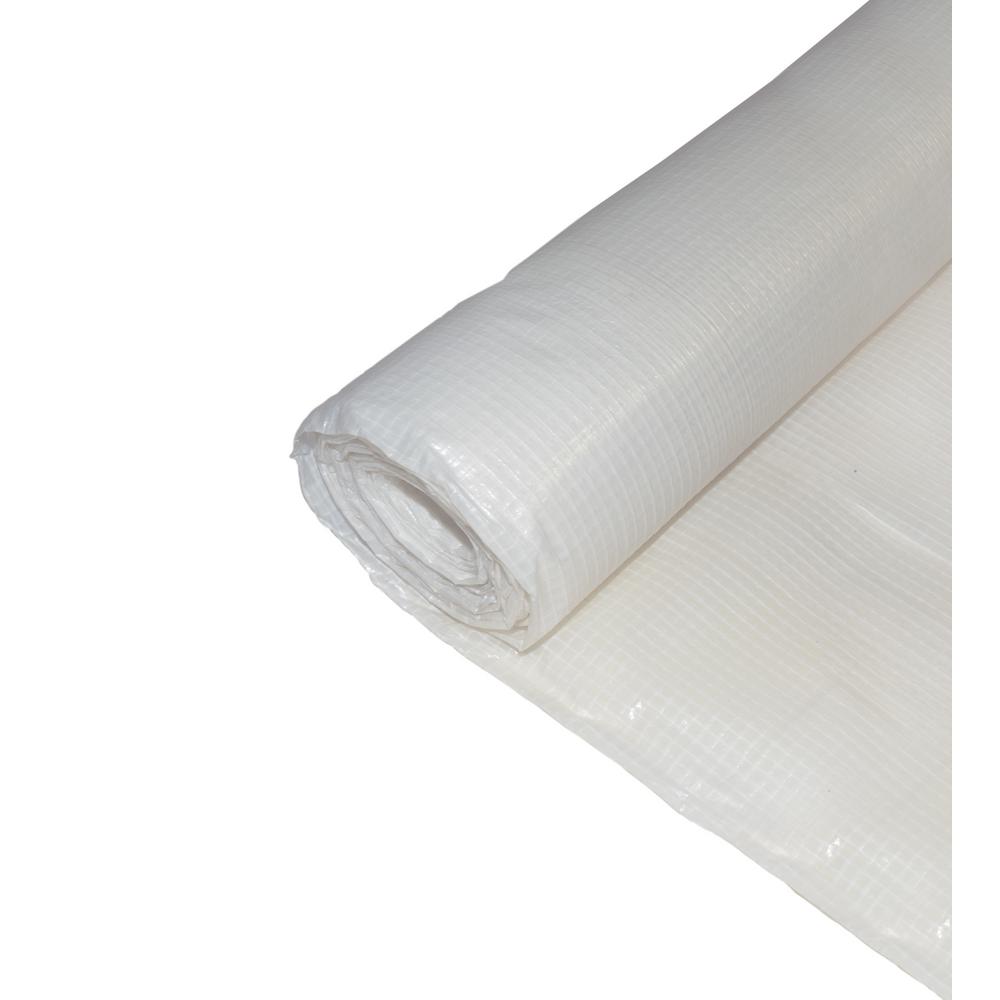 BOEN 10 ft. x 100 ft. Fire Retardant Woven Reinforced Plastic Sheeting