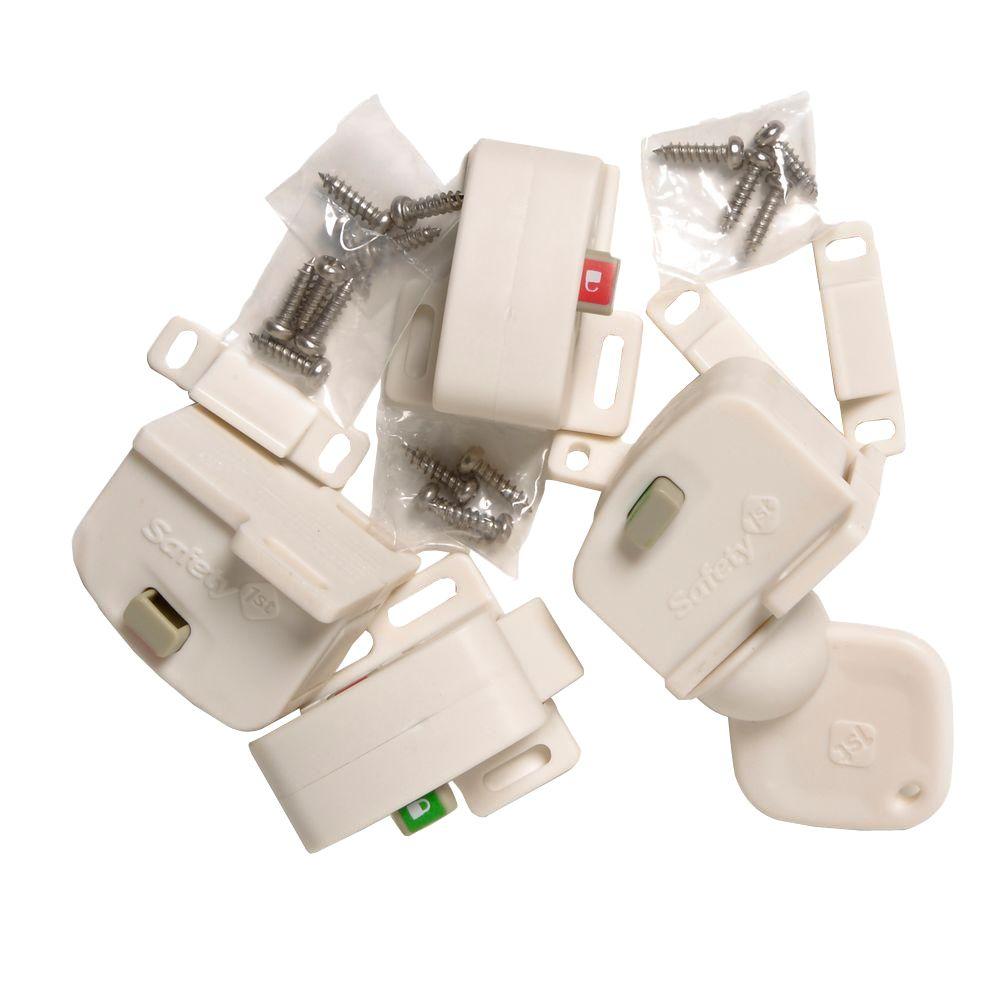 magnetic door latch child proof