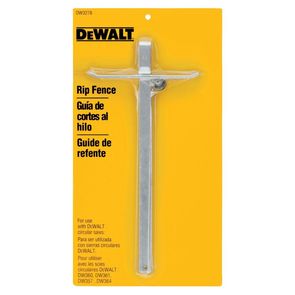 Dewalt Circular Saw Rip Cut Guide Fence Cutting Power Tool Attachment Accessory
