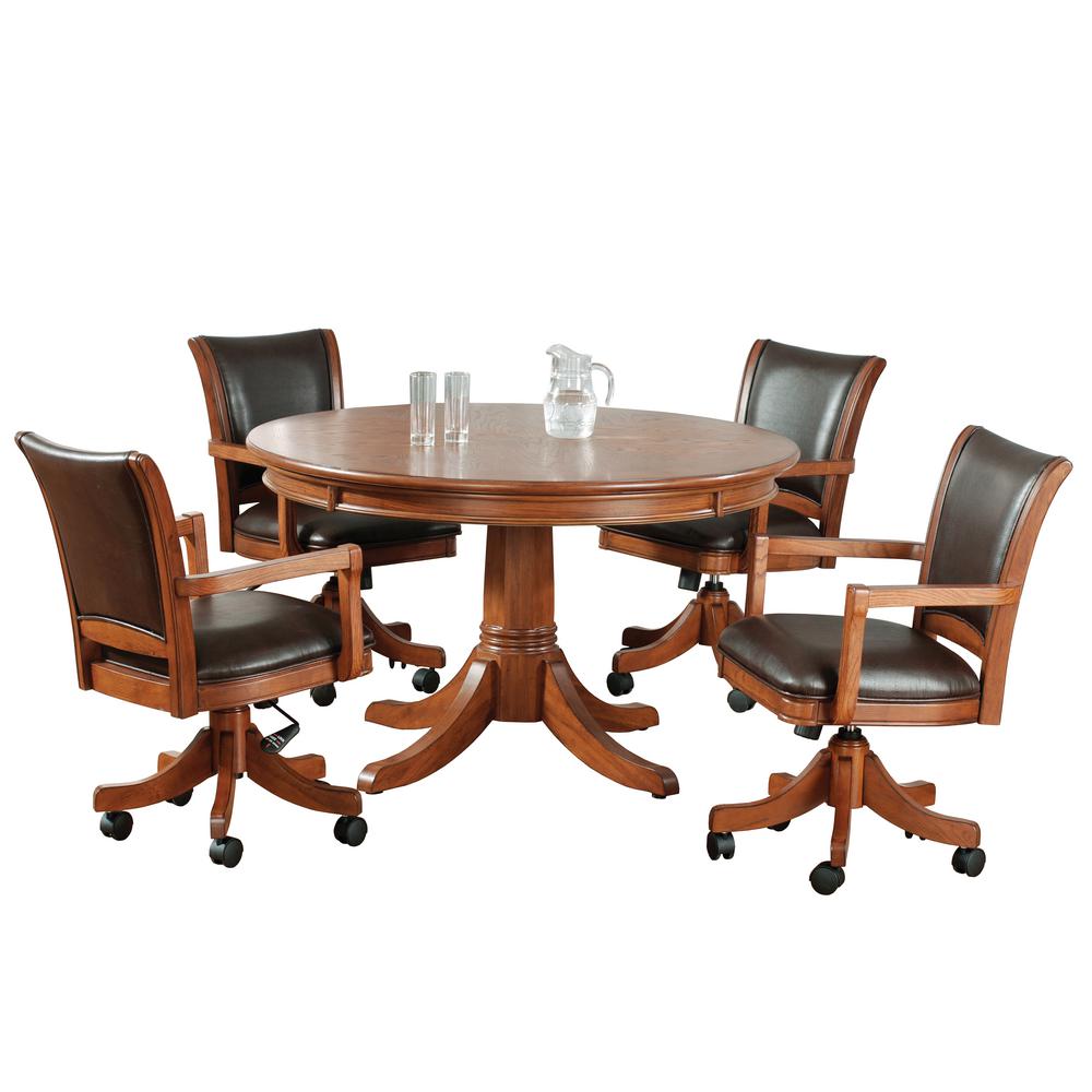 Hillsdale warrington poker table chairs