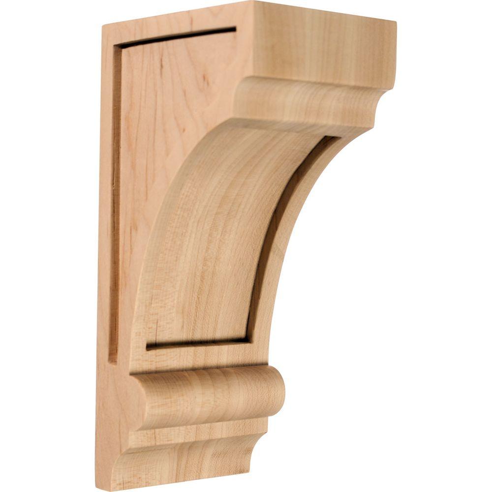 Ekena Millwork 3 1 4 In X 4 In X 8 In Unfinished Wood Red Oak