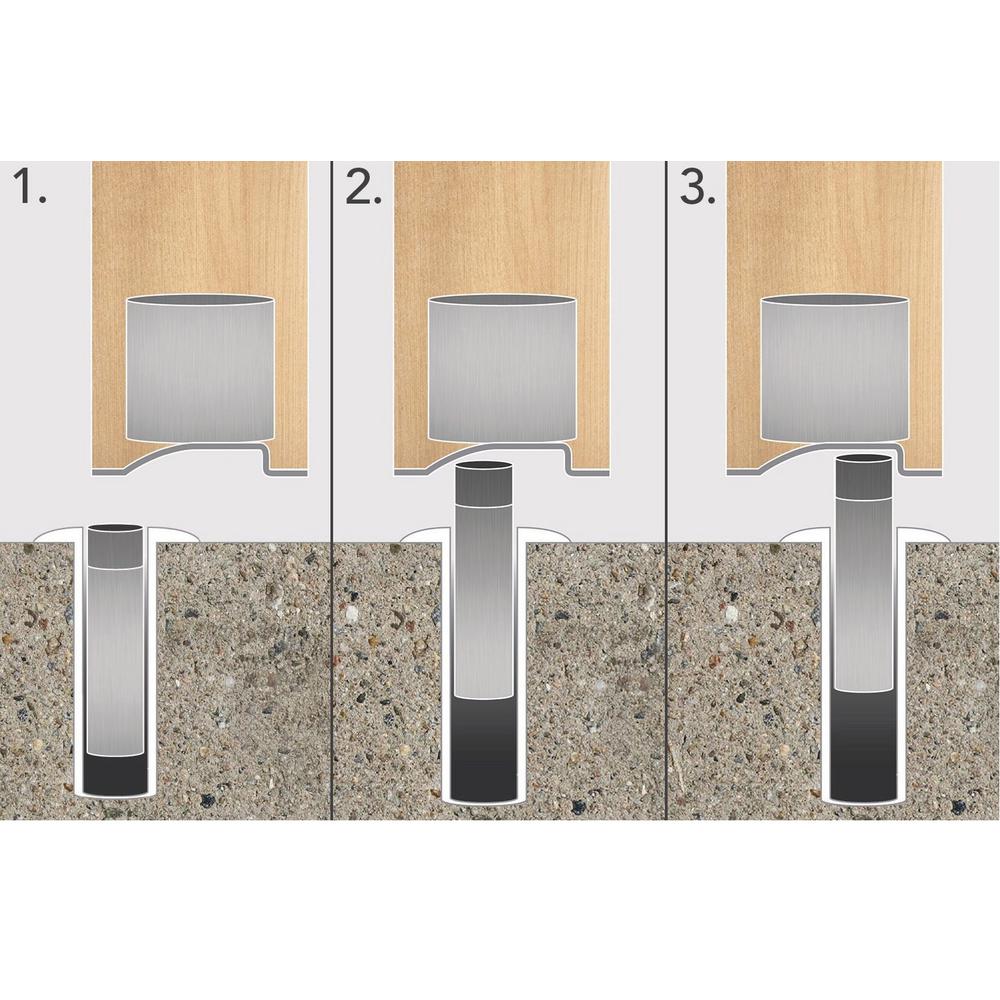 Onward Fantom Clear Magnetic Door Stop 67mfsclr The Home Depot