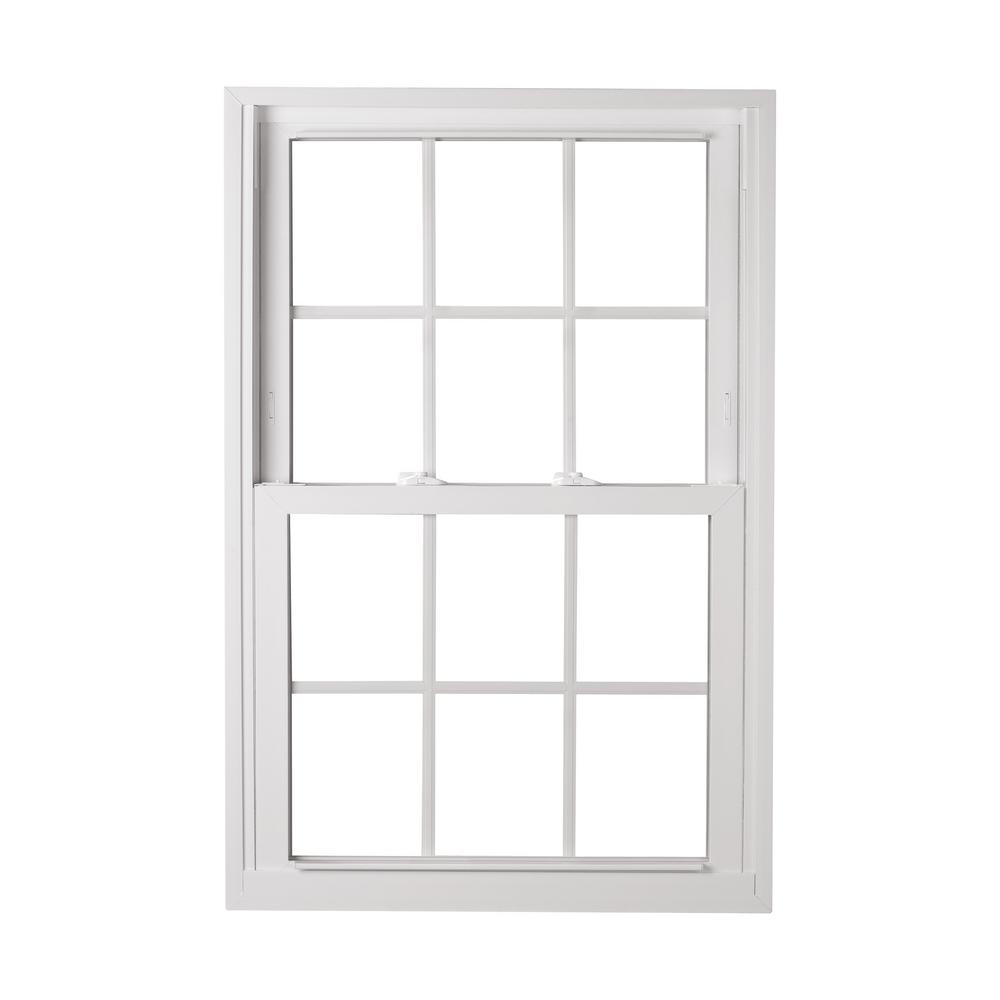 American Craftsman 30.25 in. x 52.25 in. 70 Pro Double Hung Buck Vinyl