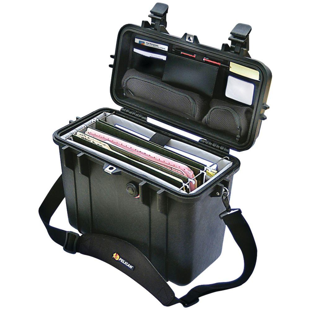 Pelican Case With Padded Office Divider Set And Lid Organizer 1430 005   Black Pelican Tool Bags 1430 005 110 64 1000 