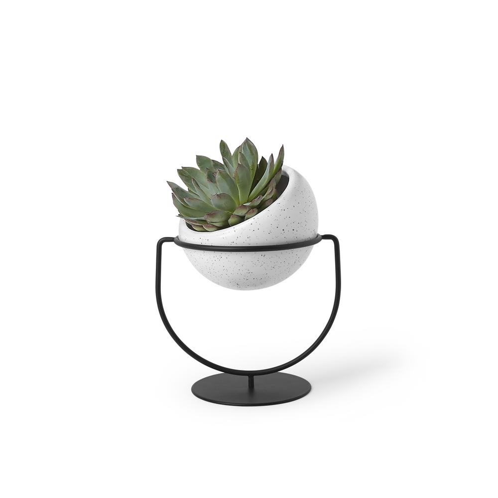 Umbra Nesta Ceramic Planter White Speckle1009251748