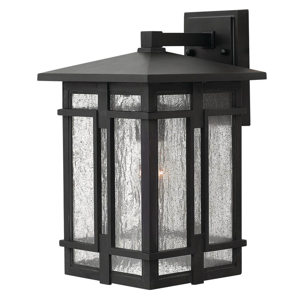 Hinkley Lighting 1390 15/"H 1 Light Lantern Outdoor Wall Sconce Black