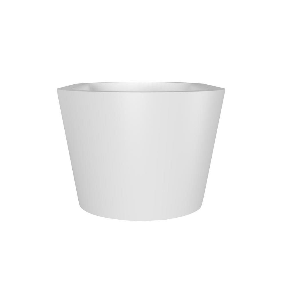 Barclay Products Rosario 70 In Acrylic Flatbottom Non Whirlpool Bathtub In White With Integral Drain In Brushed Nickel Atovn70lig Bn The Home Depot