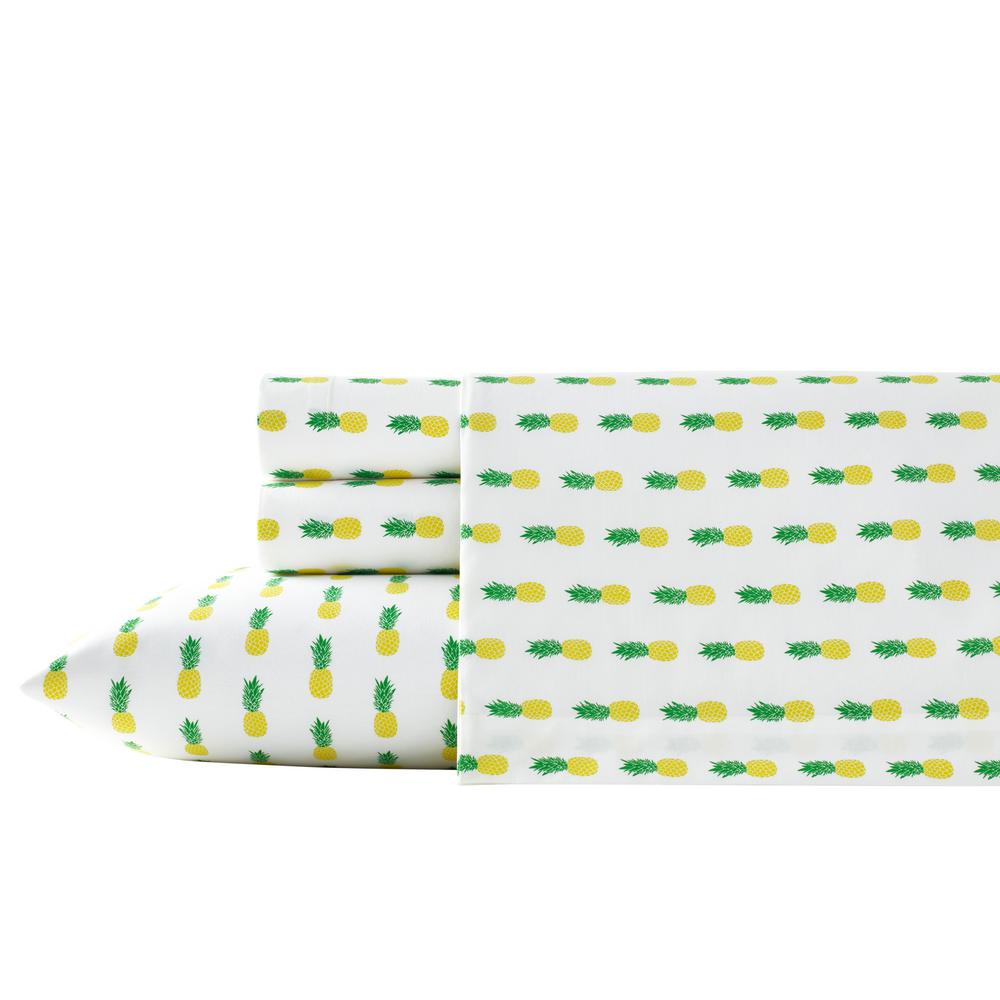 Poppy Fritz Poppy Fritz Cotton Percale Printed 3 Piece Yellow