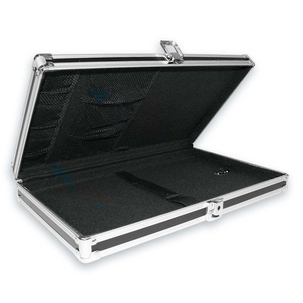 Vaultz 1.3 Gal. Locking Storage Legal Clipboard in BlackVZ00280 The Home Depot